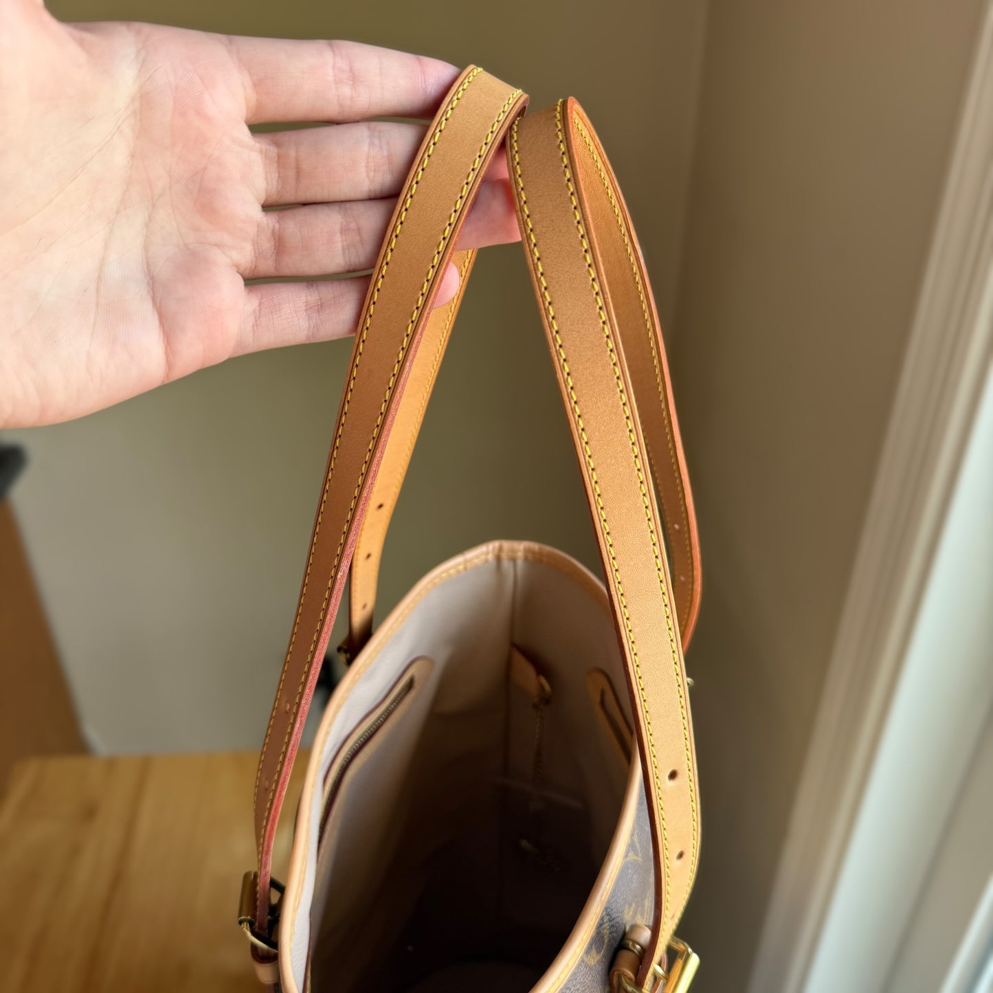 Monogram Bucket GM w/ Pouch