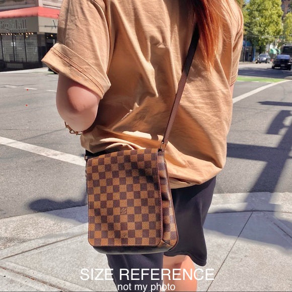 Damier Ebene Musette Salsa PM Crossbody
