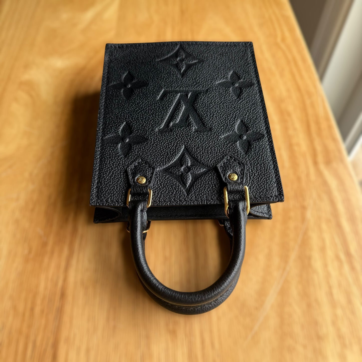 Empreinte Petit Sac Plat (Noir)