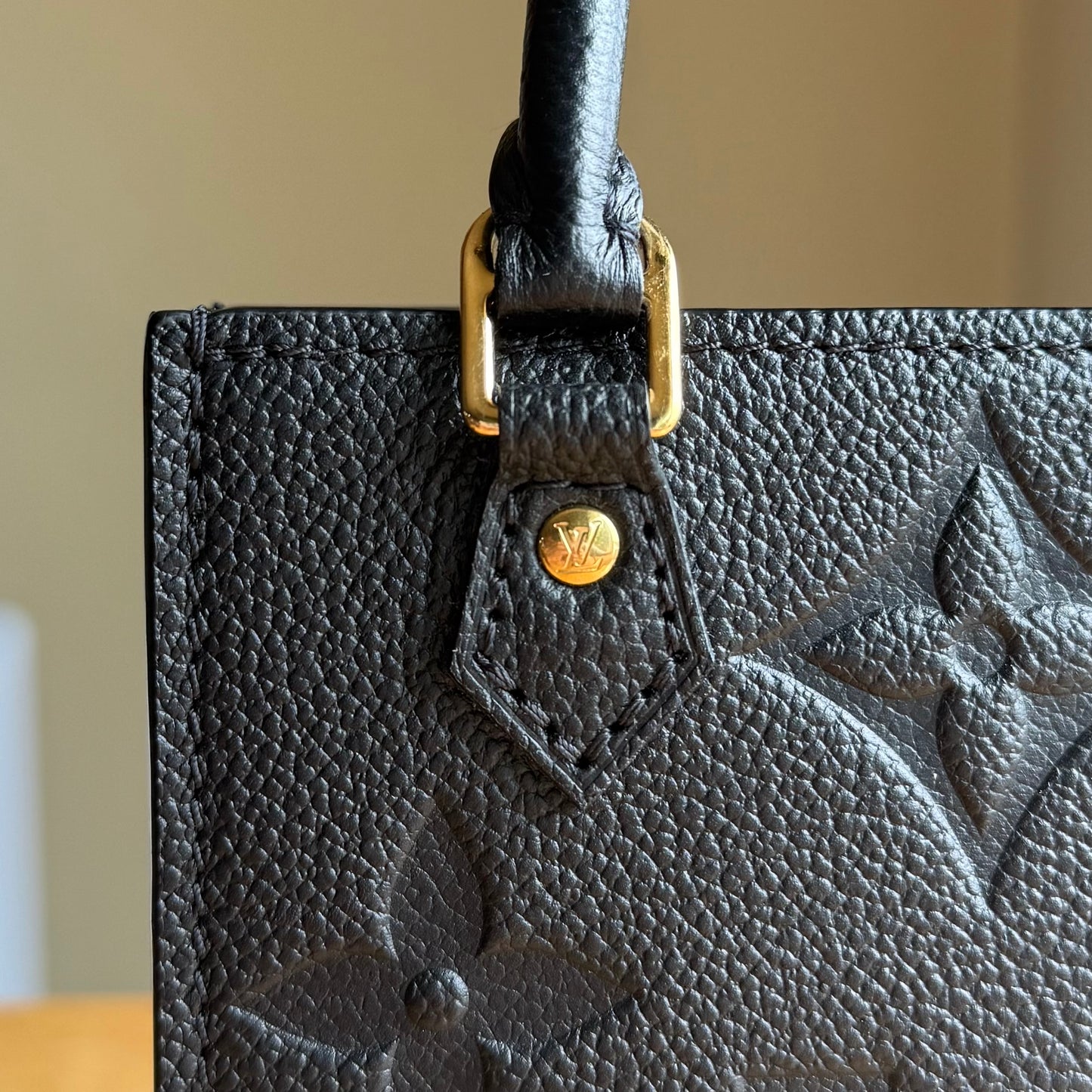 Empreinte Petit Sac Plat (Noir)