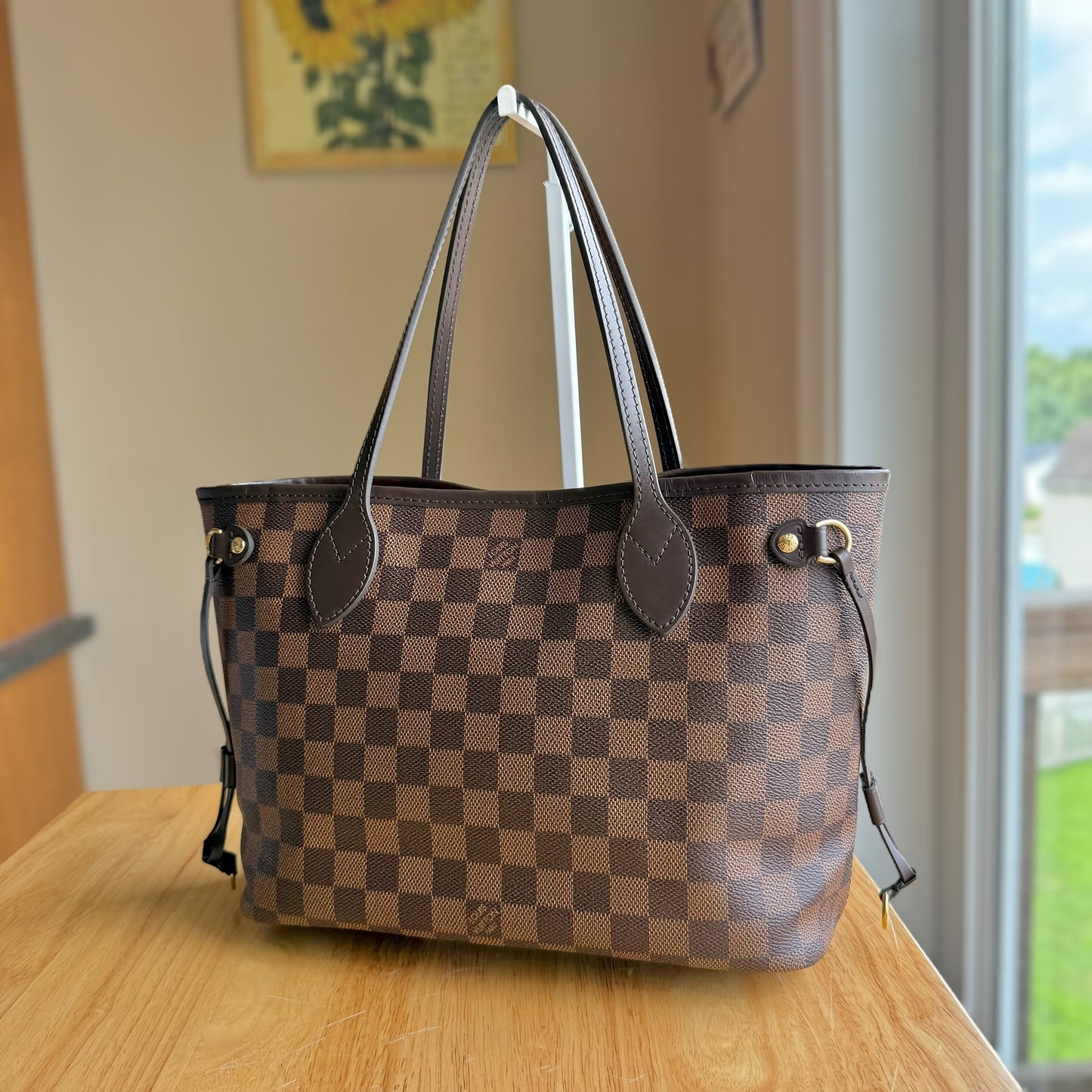 Damier Ebene Neverfull PM Set
