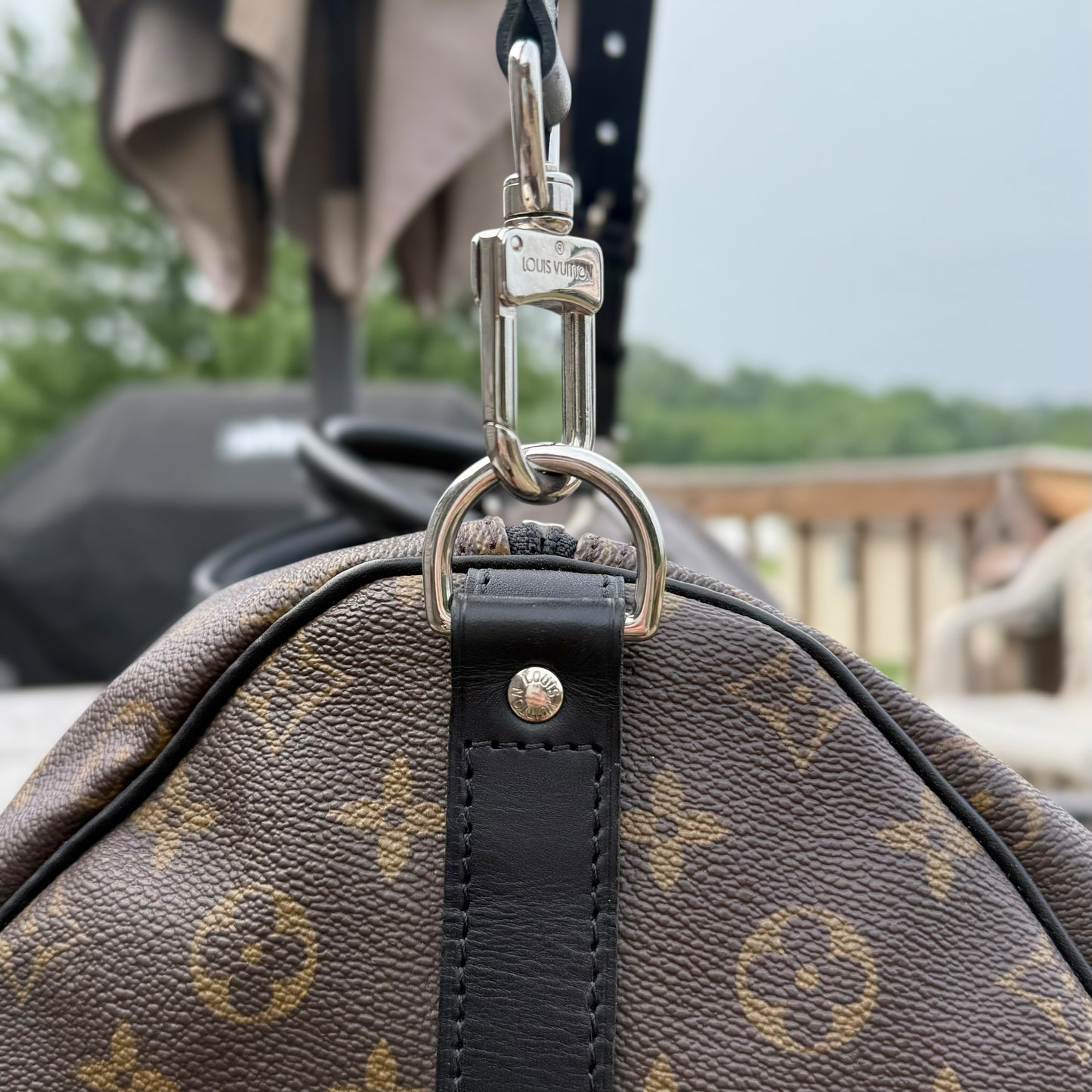 Macassar Keepall 55 Bandouliere