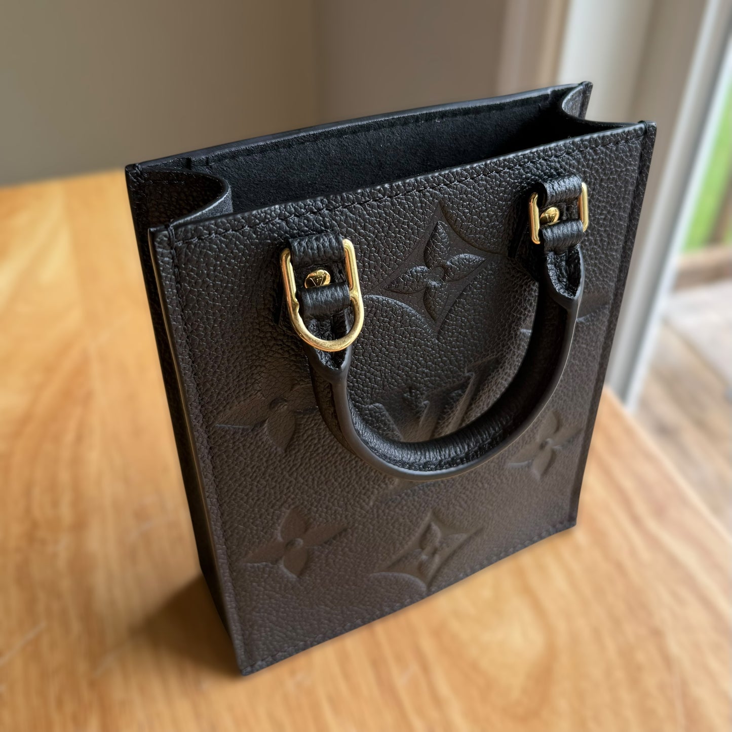 Empreinte Petit Sac Plat (Noir)