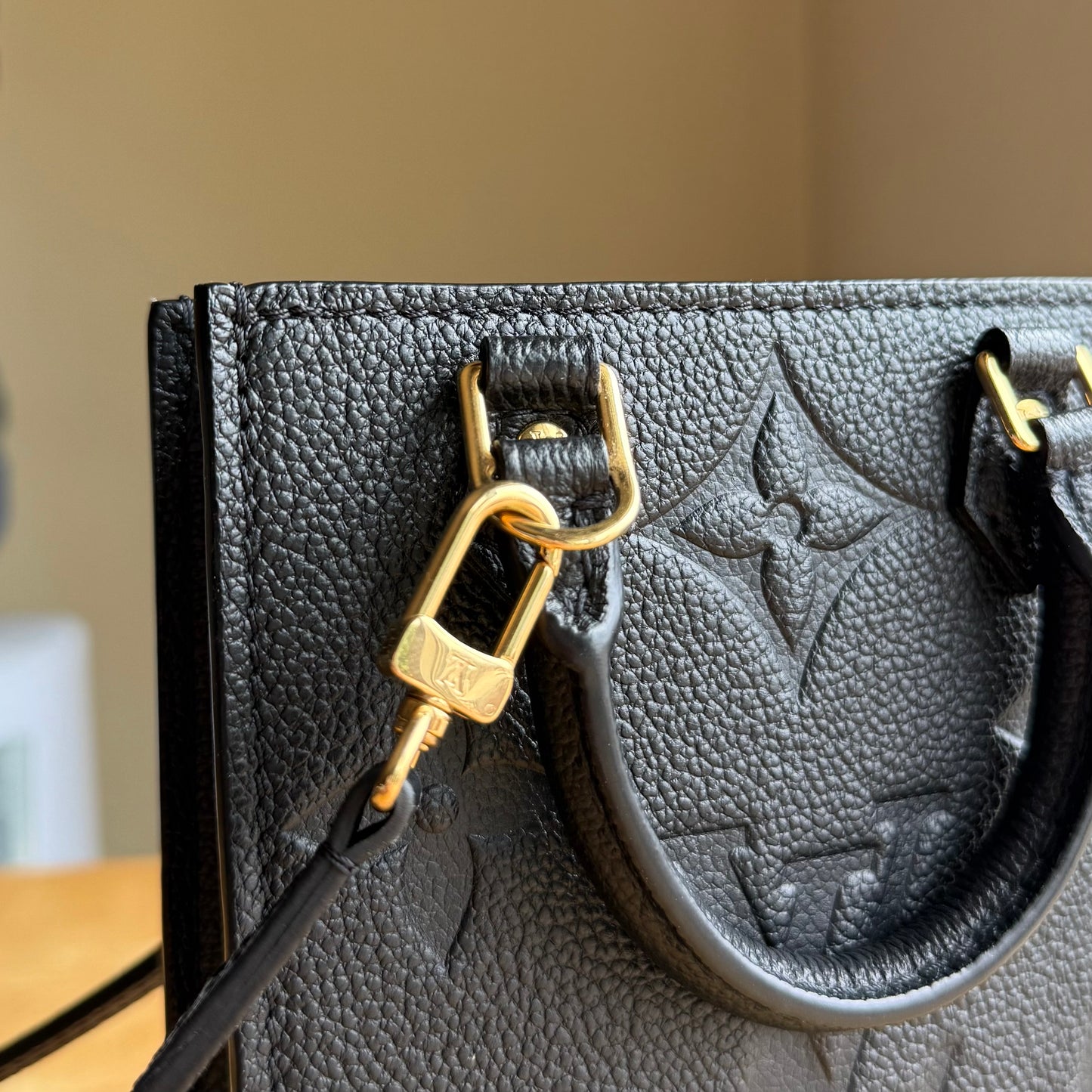 Empreinte Petit Sac Plat (Noir)
