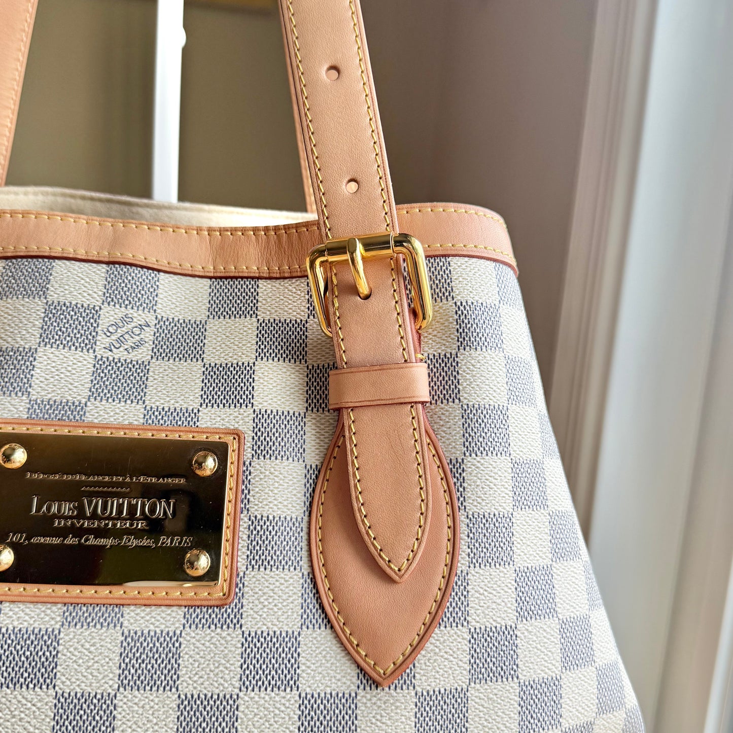 Damier Azur Hampstead MM