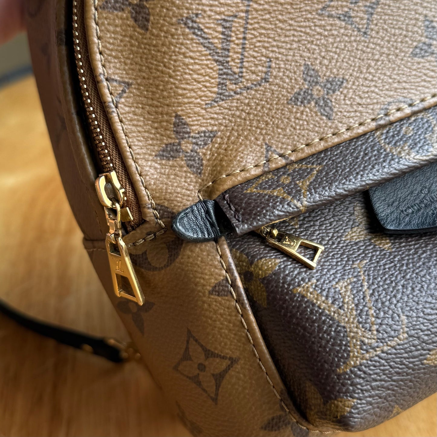 Reverse Monogram Palm Springs Mini