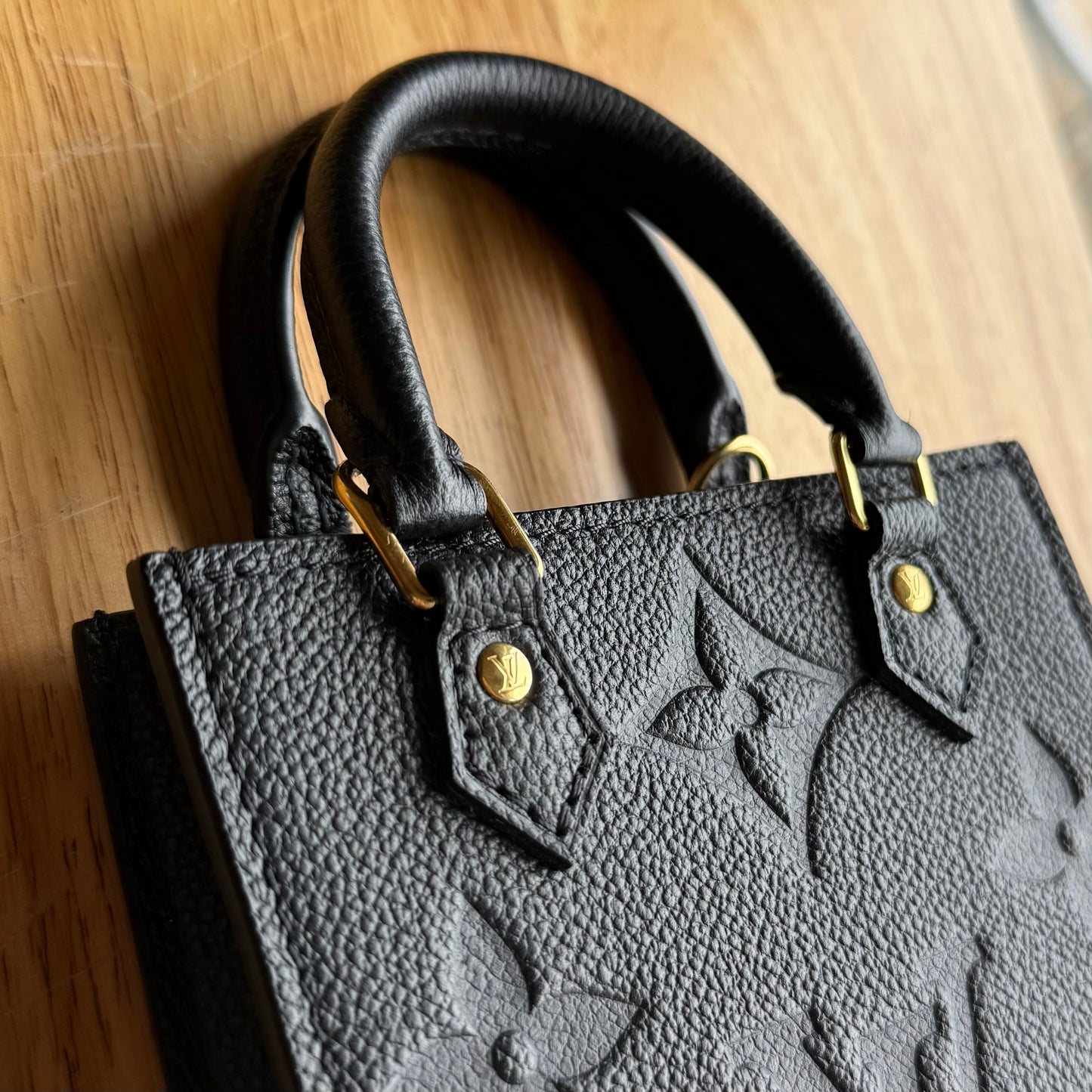 Empreinte Petit Sac Plat (Noir)