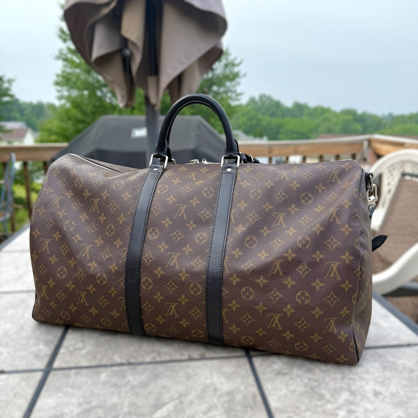 Macassar Keepall 55 Bandouliere