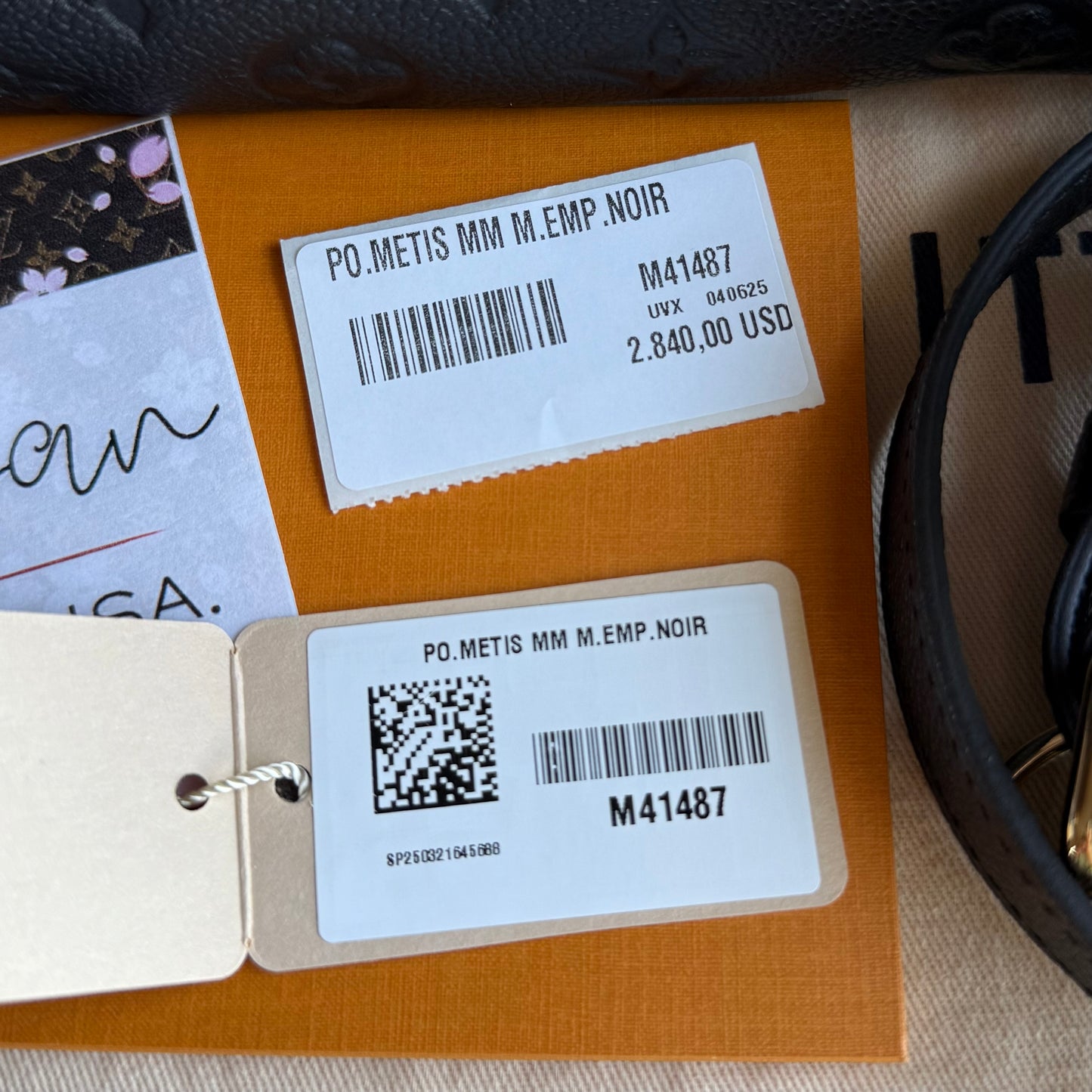 Black Empreinte Pochette Mรฉtis (LIKE NEW)