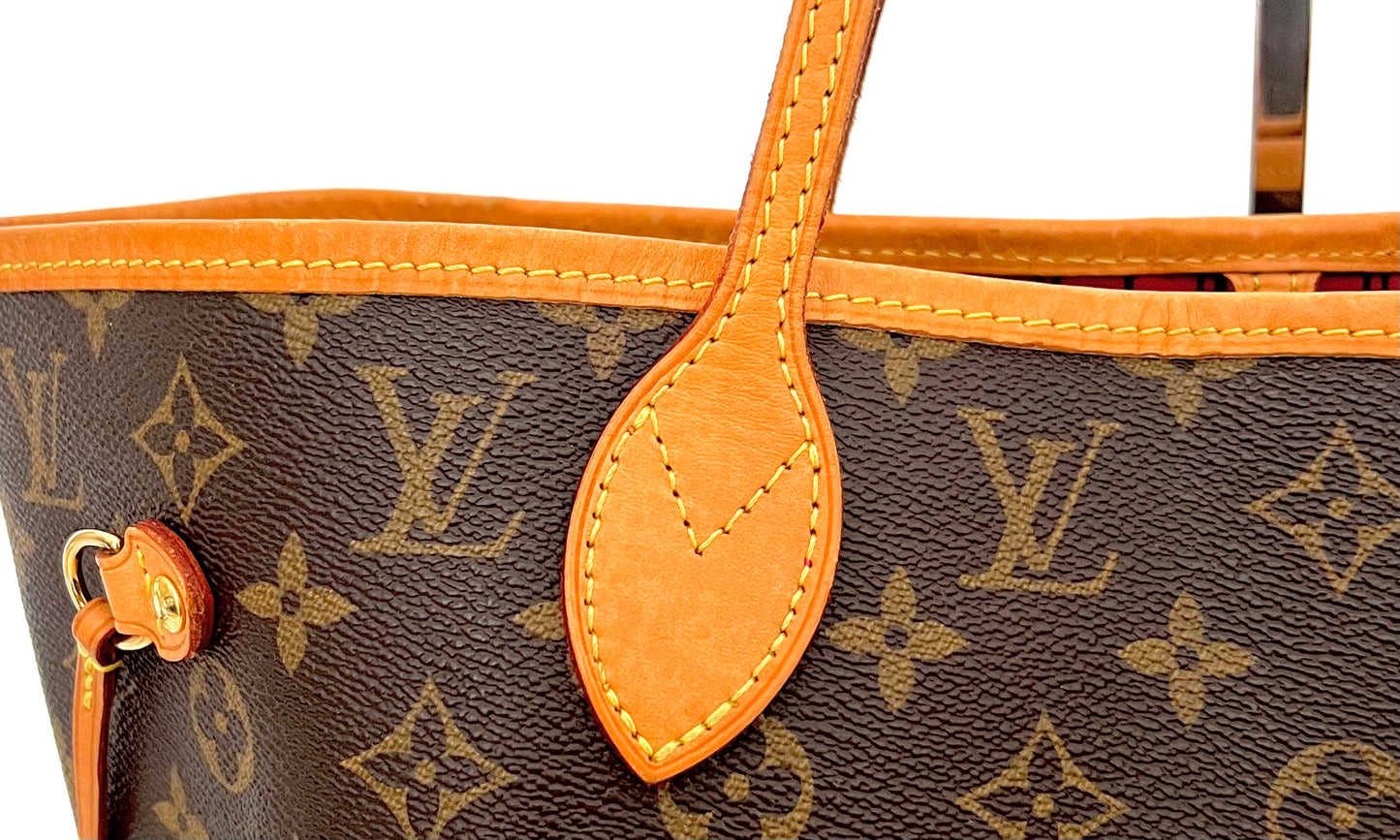 Monogram Neverfull MM (Pivione Interior)