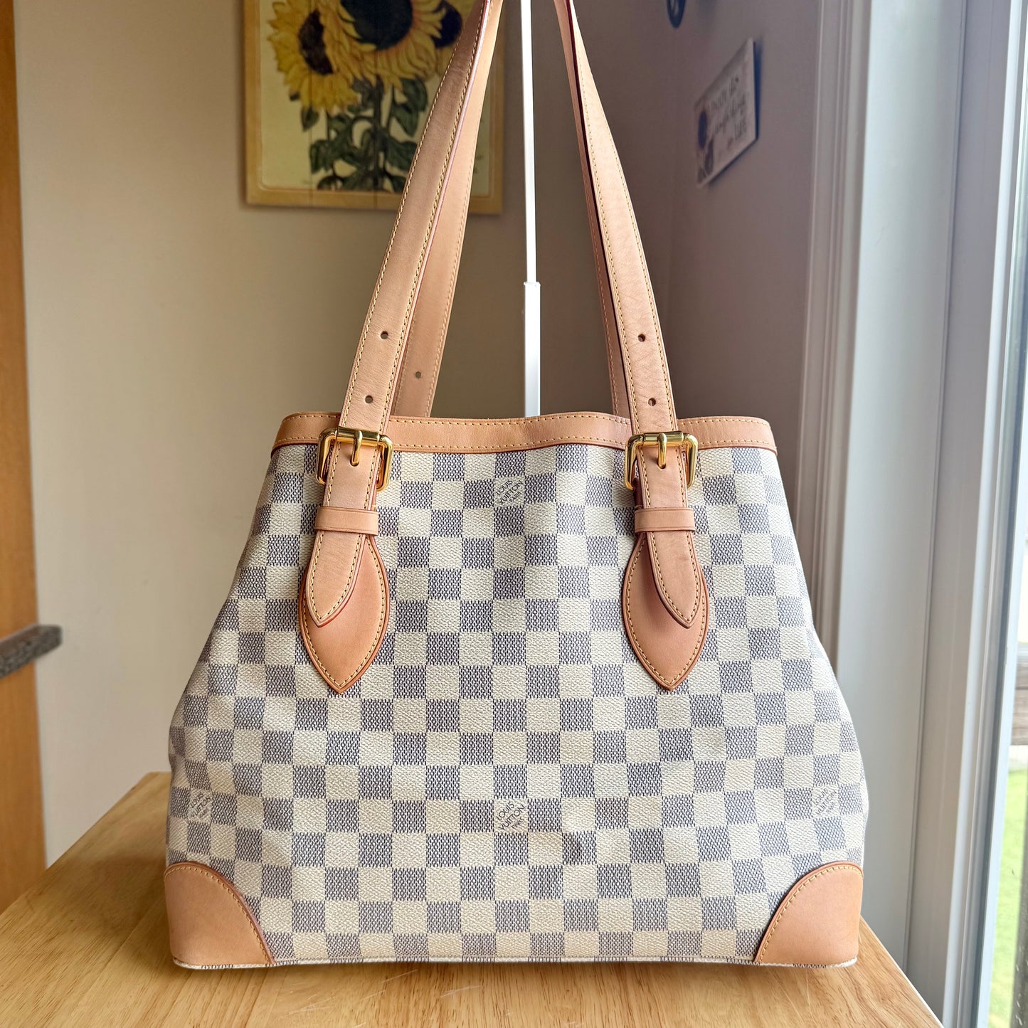 Damier Azur Hampstead MM
