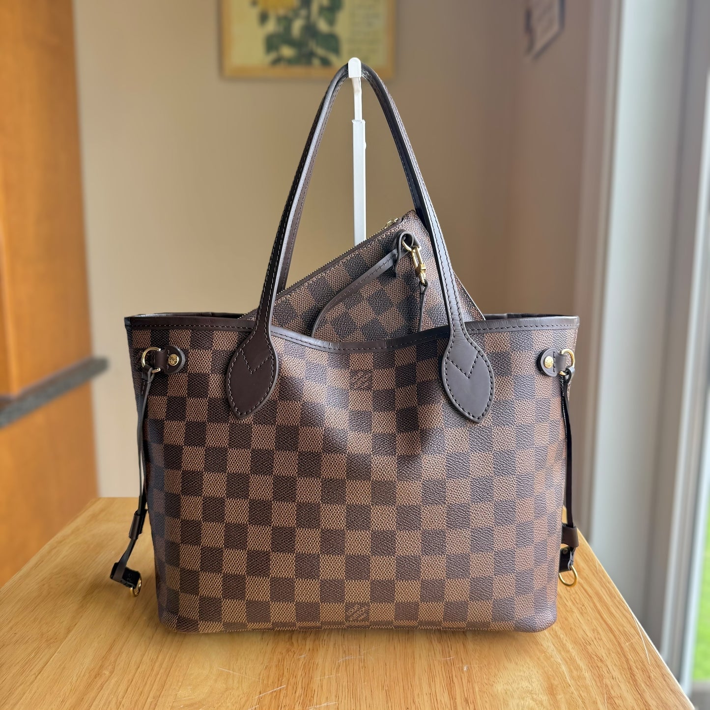Damier Ebene Neverfull PM Set
