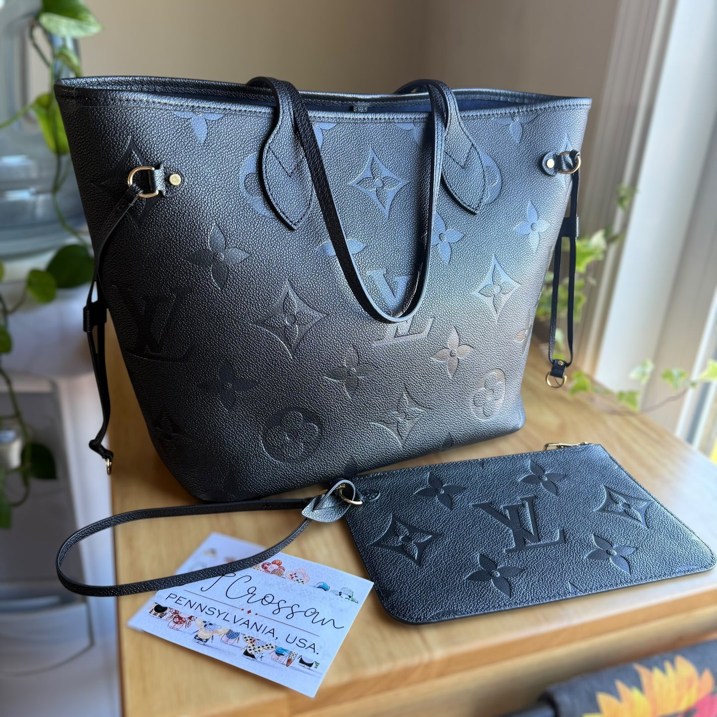 Empreinte Noir Neverfull MM Set