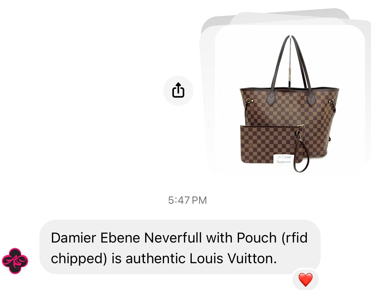 Damier Ebene Neverfull MM Set