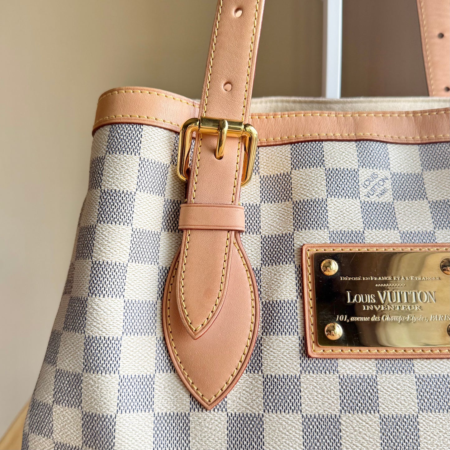 Damier Azur Hampstead MM