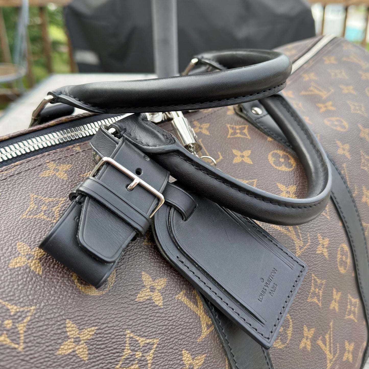 Macassar Keepall 55 Bandouliere