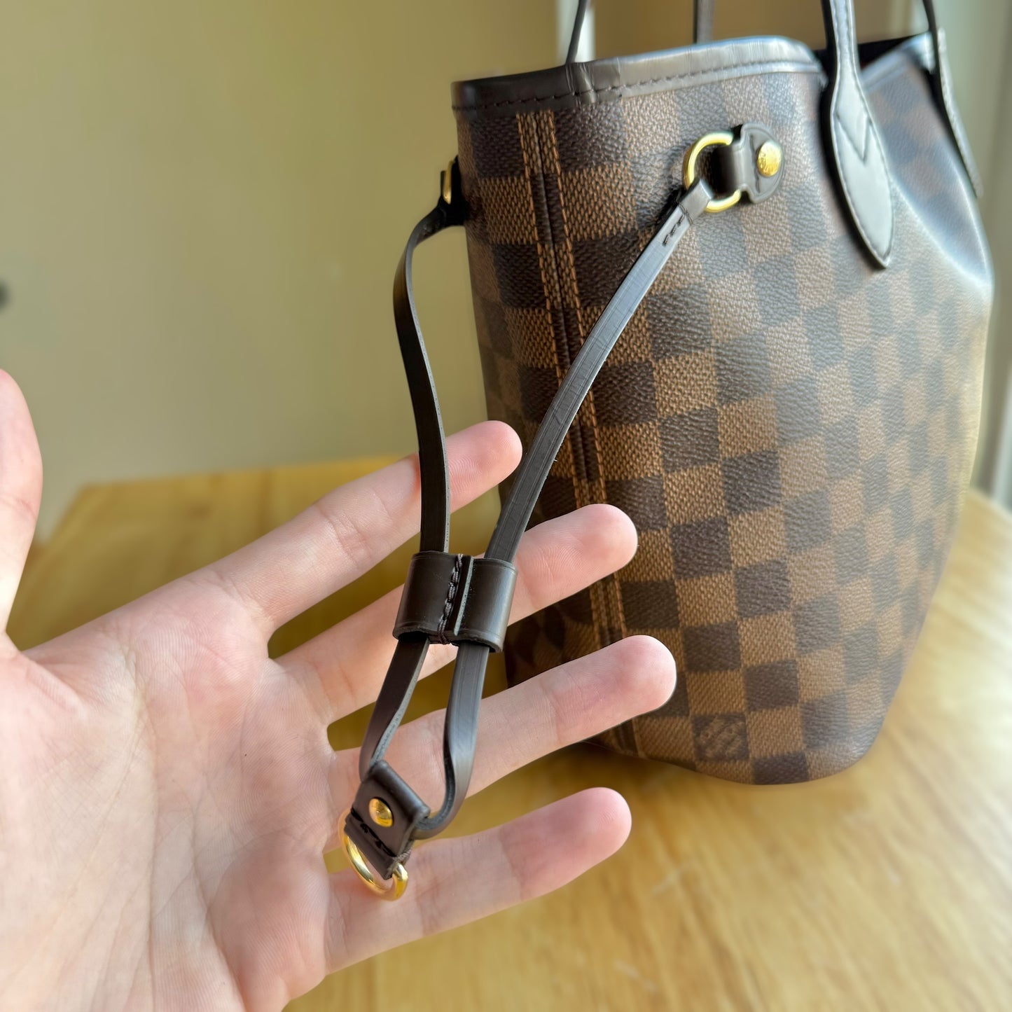 Damier Ebene Neverfull PM Set