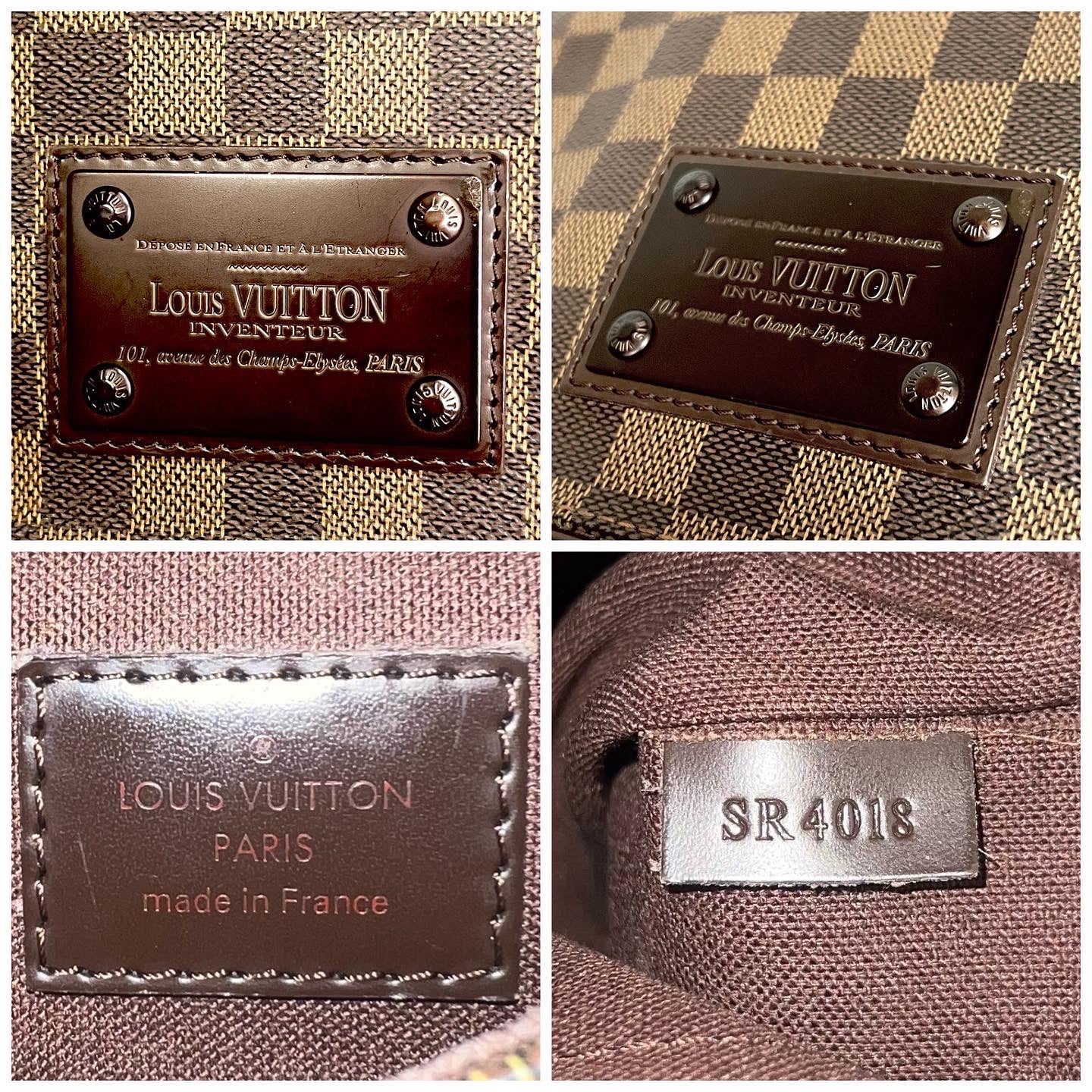 Damier Ebene Brooklyn PM Crossbody