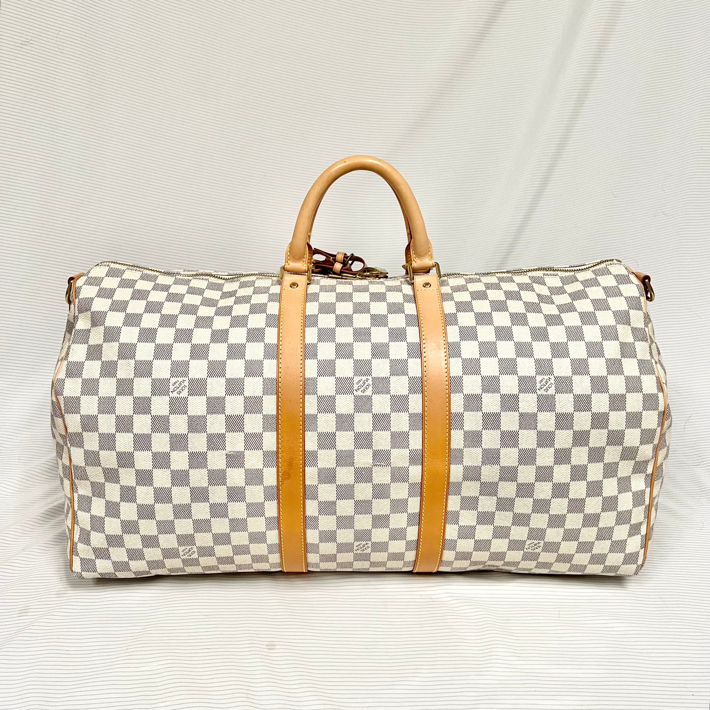 Damier Azur Keepall 55 Bandouliere