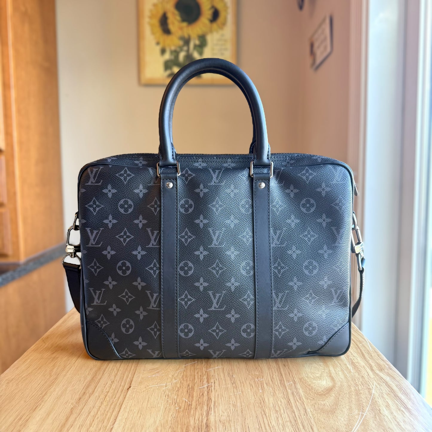 Monogram Eclipse Porte Documents Voyage PM