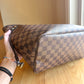 Damier Ebene Neverfull MM - Rose Ballerine Interior