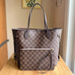 Damier Ebene Neverfull MM Set (Rose Ballerine)
