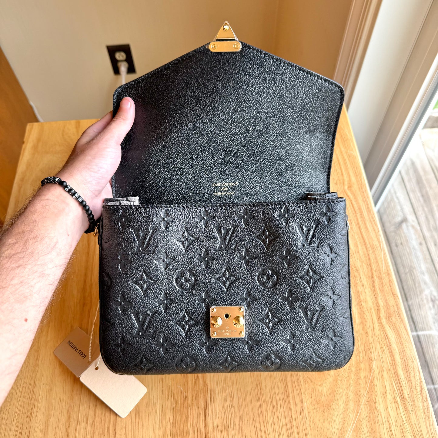 Black Empreinte Pochette Métis (Black New)