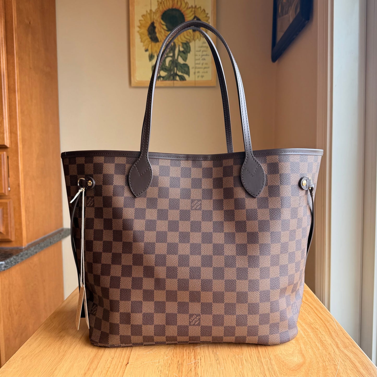 Damier Ebene Neverfull MM Set (Brand New)