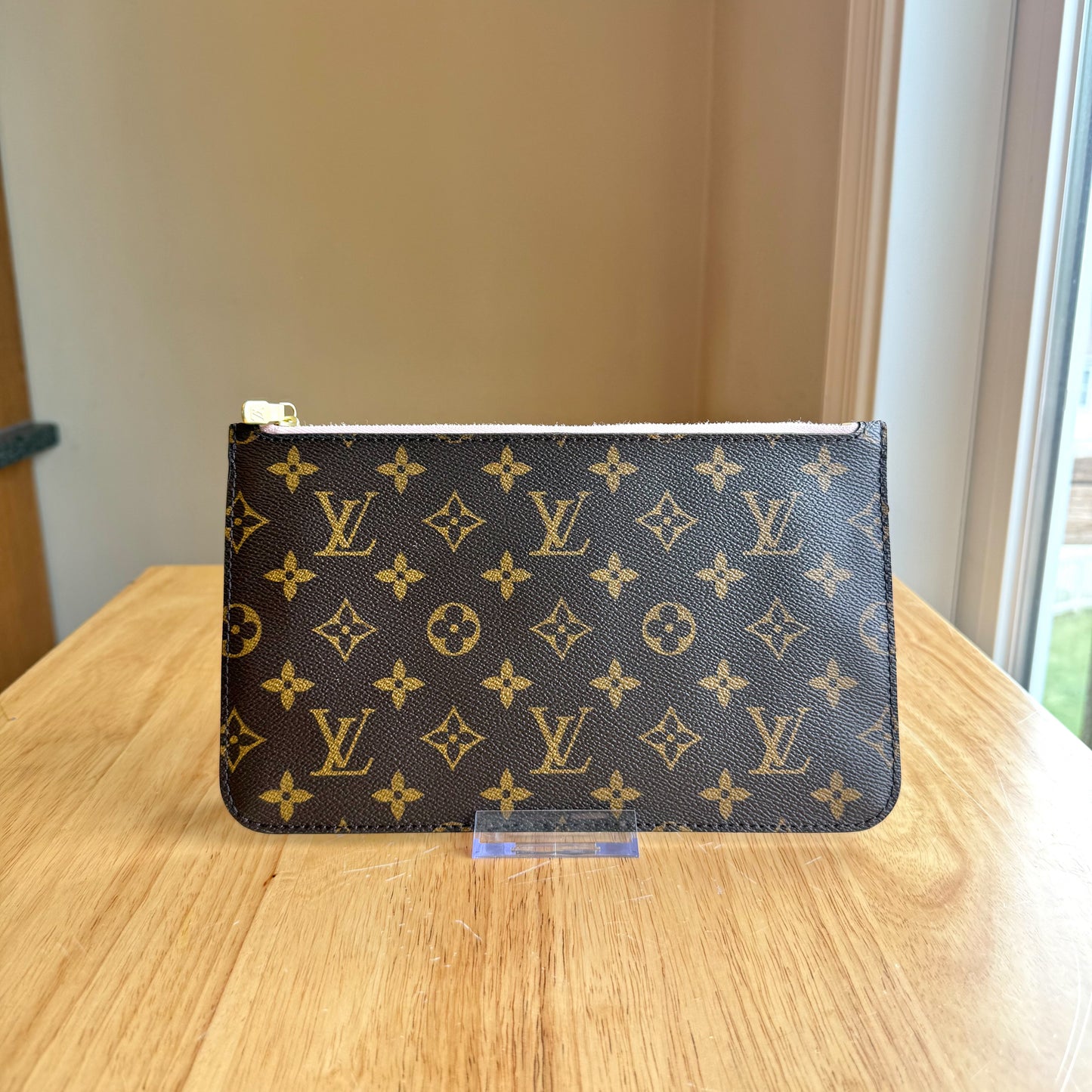 Monogram Neverfull MM Set - Rose Ballerine Interior