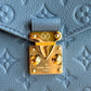 Blue Jean Empreinte Pochette Metis (Brand New)