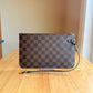 Damier Ebene Neverfull MM Set - Cerise Red Interior (Brand New)