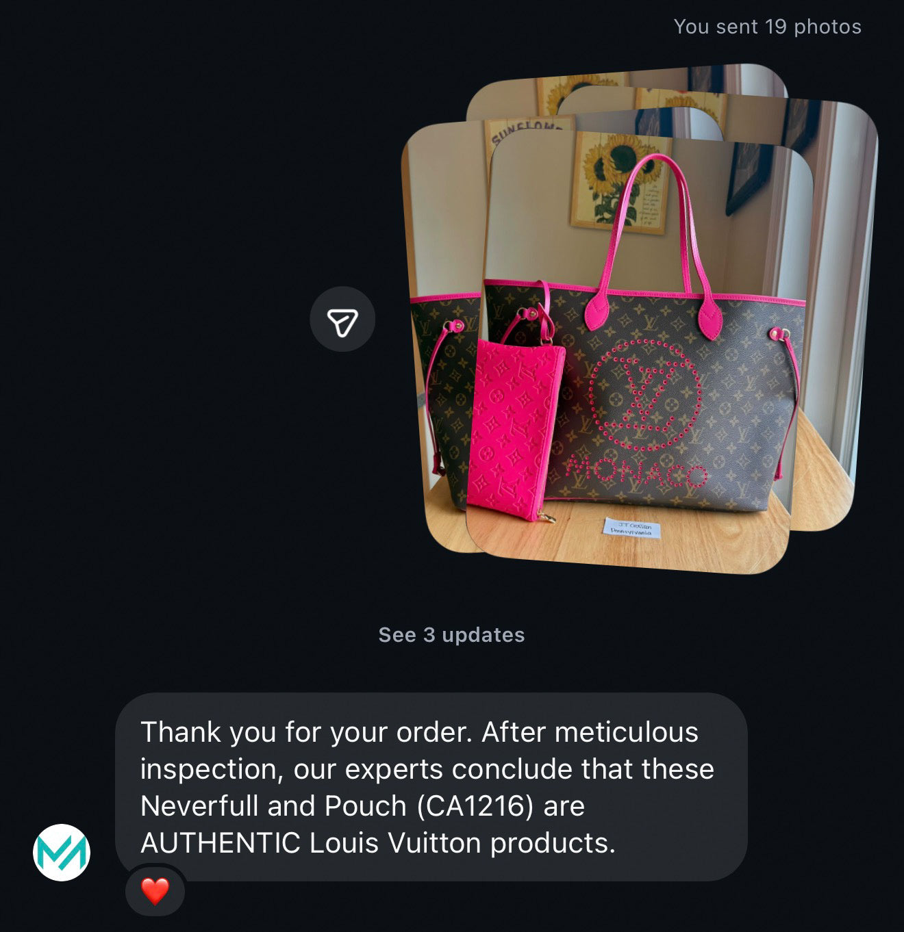 Neverfull GM - The City Exclu Collection “Monaco” (Brand New)