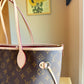 Monogram Neverfull Bandouliere Inside Out MM - Rogue Sari Interior