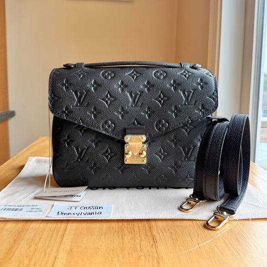 Black Empreinte Pochette Métis (Black New)