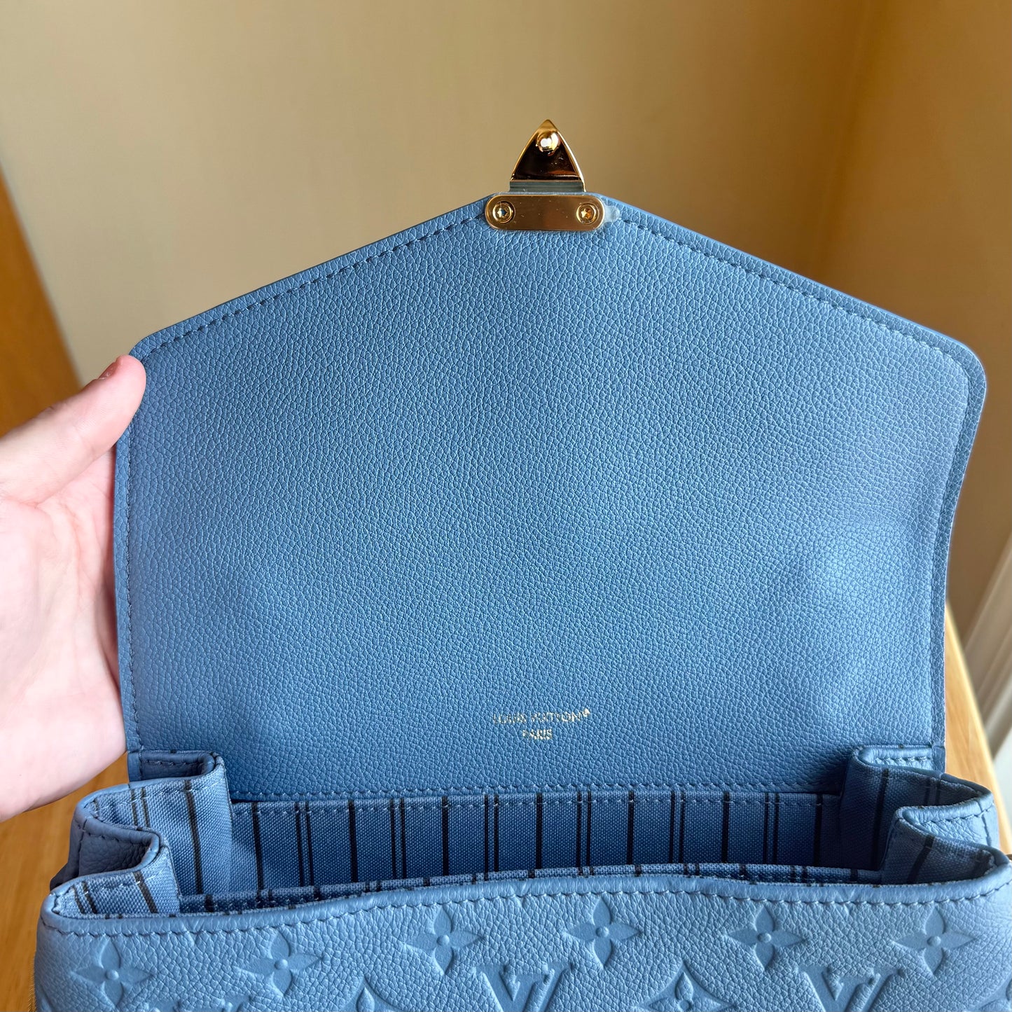 Blue Jean Empreinte Pochette Metis (Brand New)