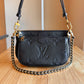 Black Empreinte Multi Pochette Accessories