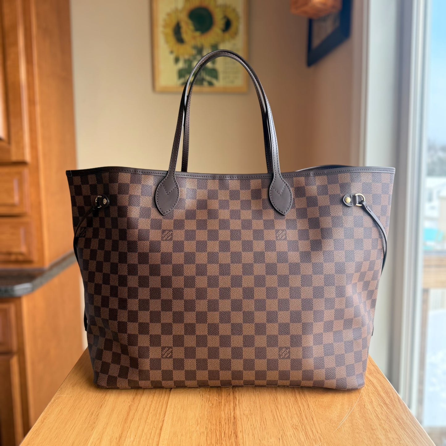 Damier Ebene Neverfull GM Set - Brand New, Never Used