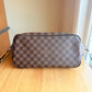 Damier Ebene Neverfull MM Set - Cerise Red Interior (Brand New)