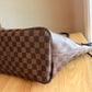 Damier Ebene Neverfull MM Set - Cerise Red Interior (Brand New)
