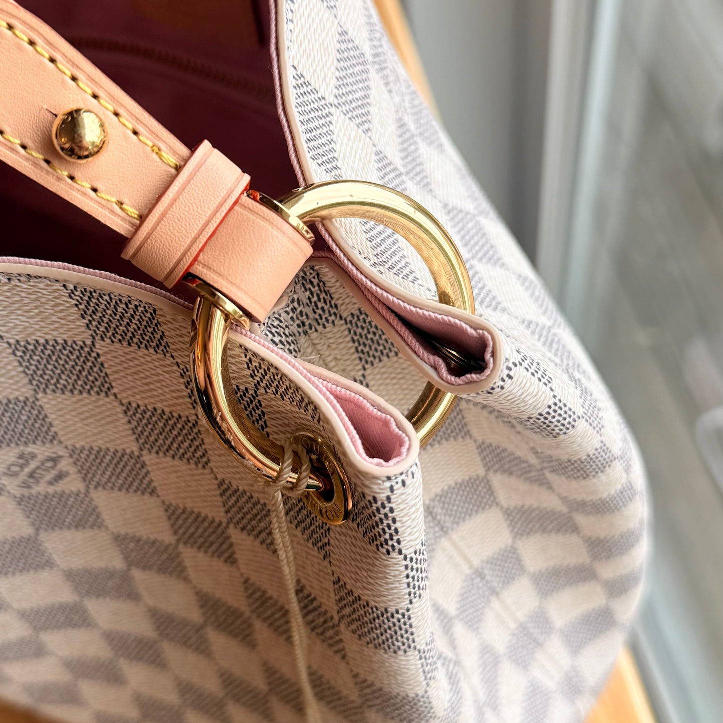 Damier Azur Graceful PM