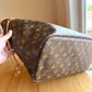 Monogram Neverfull MM Set - Rose Ballerine Interior