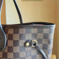(NEW) Damier Ebene Neverfull MM Set - Rose Ballerine Interior