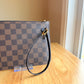 Damier Ebene Neverfull MM Set - Cerise Red Interior (Brand New)
