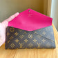Monogram Kirigami Organizer (Like New)