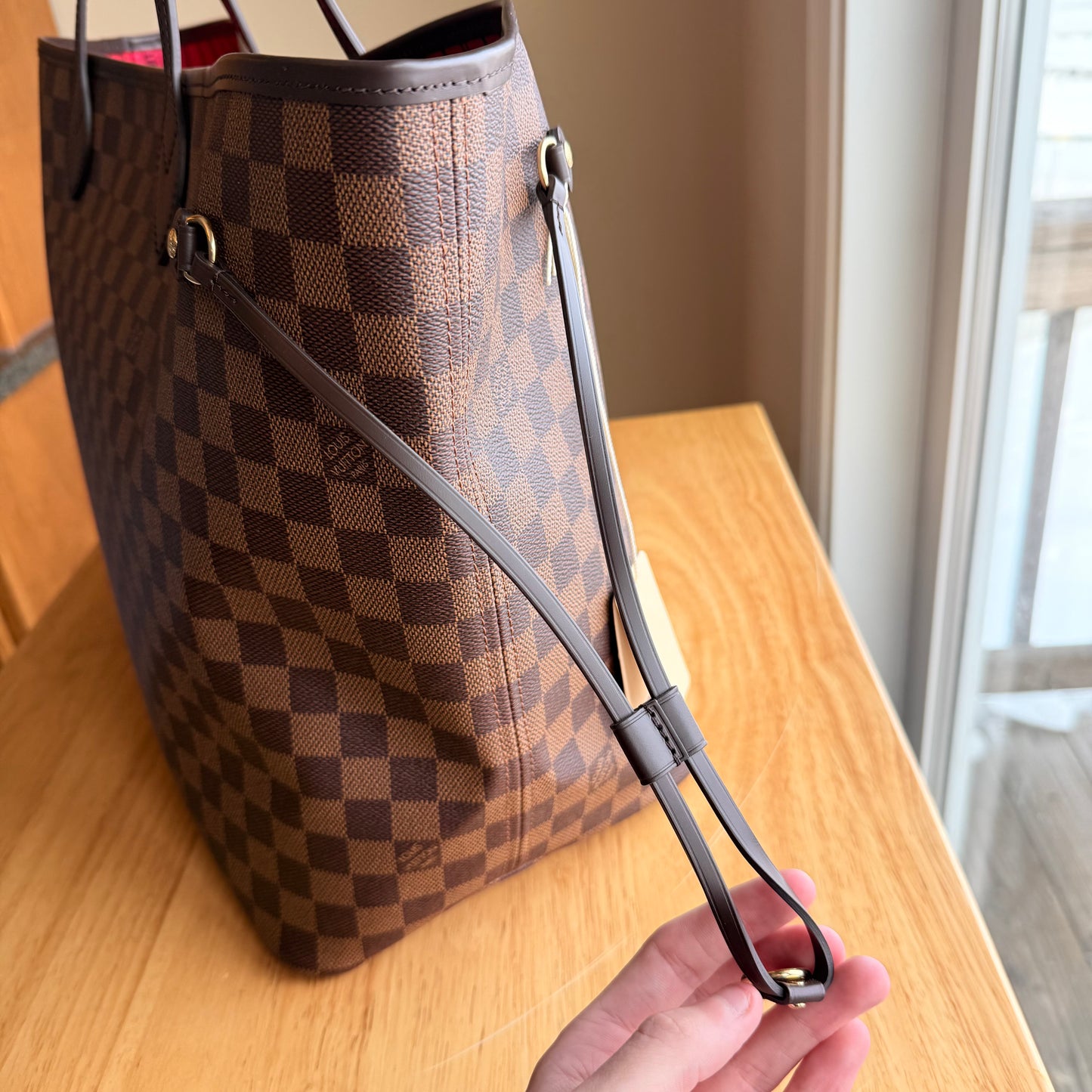 Damier Ebene Neverfull GM Set - Brand New, Never Used