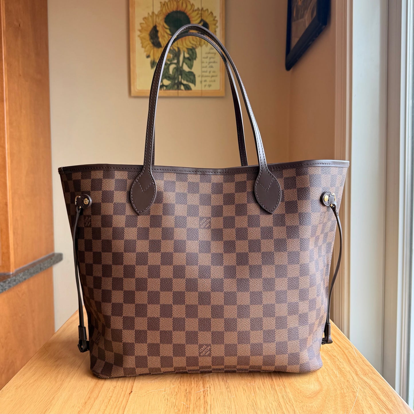 Damier Ebene Neverfull MM Set (Brand New)