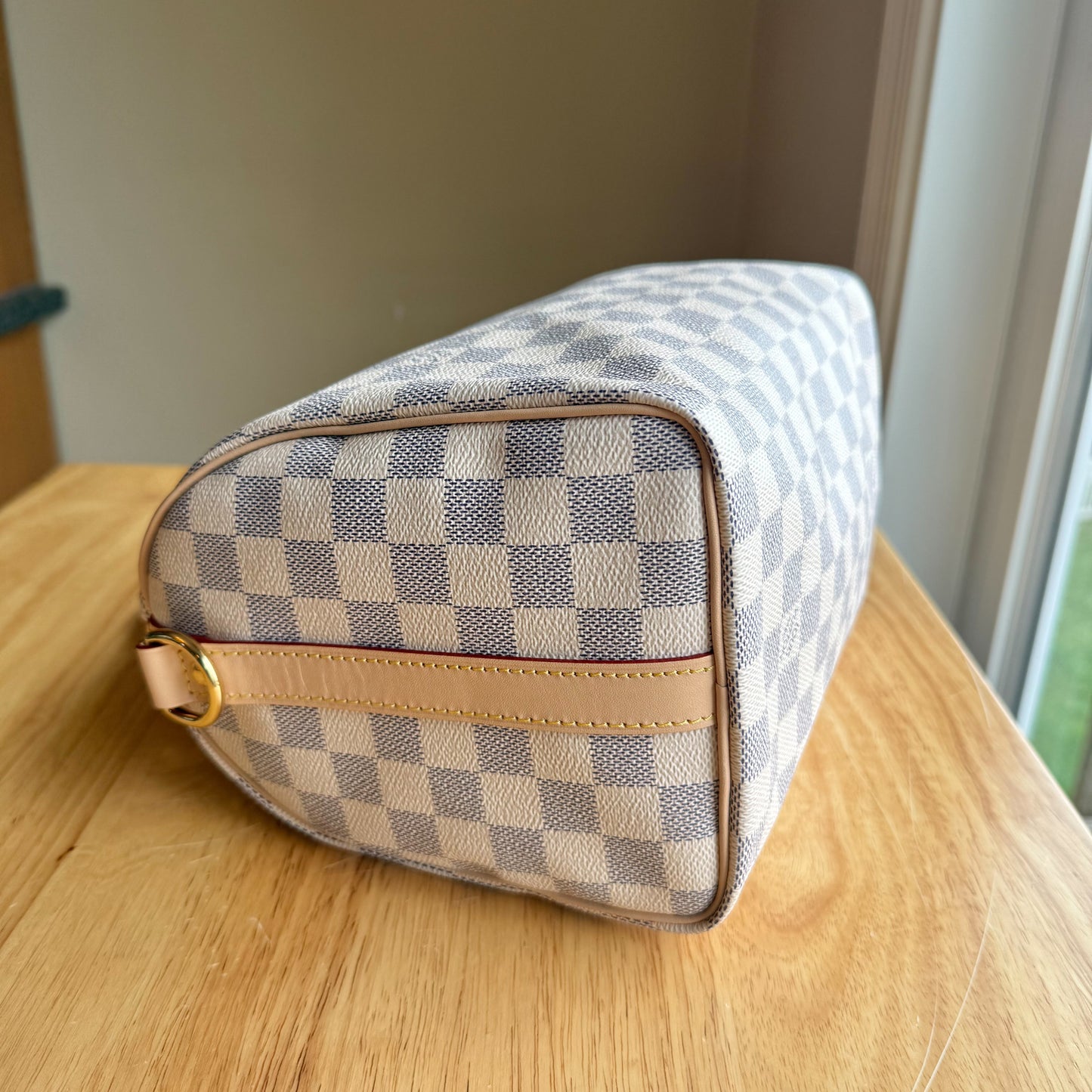 Damier Azur Speedy 25 Bandouliere (Like New)