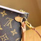 Monogram Neverfull MM Set - Rose Ballerine Interior