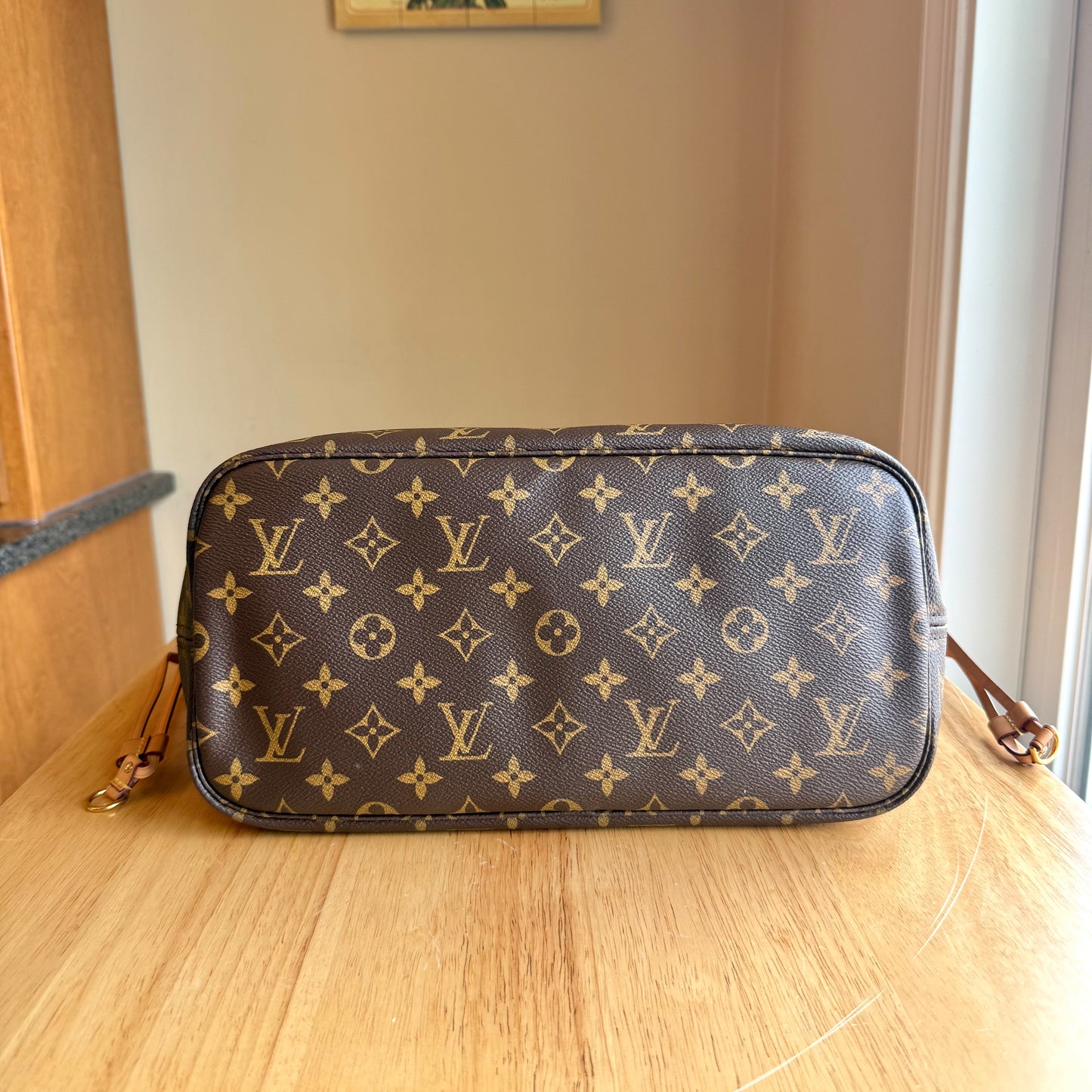 Monogram Neverfull MM Set - Rose Ballerine Interior