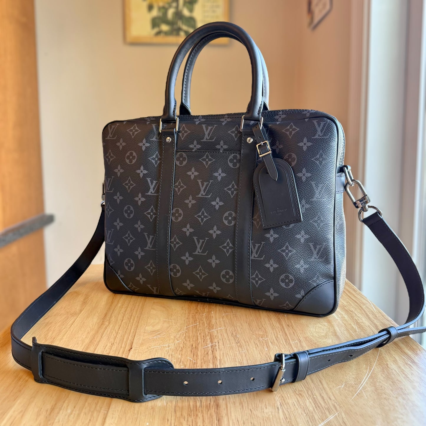 Monogram Eclipse Porte Documents Voyage PM